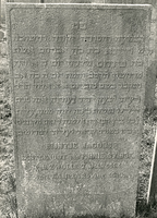 F004156 Grafsteen van Rijntje Jacobs, echtgenote van Phinie Stibbe, geboren Zwolle 7 oktober (5)562, overleden Kampen ...