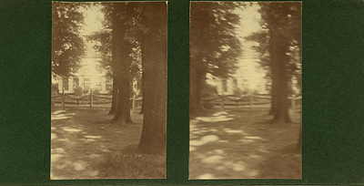 F010813 Het zgn. Witte Huis (Villa Laanzicht) aan het einde van de Burgemeester van Engelenweg in IJsselmuiden, ...