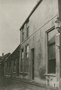 F005583 De Meeuwensteeg voor de sloop werkzaamheden,.