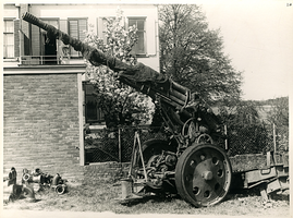 F003305 Oorlogsgeschut van de Royal Canadian Artillery .