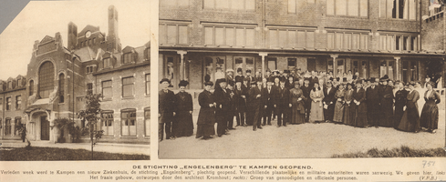 F000751 Stadsziekenhuis De Engelenbergstichting aan het Engelenbergplantsoen nr. 7. De stichting Engelenberg te Kampen ...