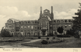 F000756 Stadsziekenhuis De Engelenbergstichting aan het Engelenbergplantsoen nr. 7, ontworpen door architect W. ...