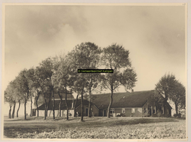 F001047 Erf 18 op het Kampereiland, met boerderij, schuur en hooiberg, bewoond door B. van 't Oever.