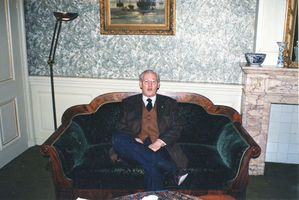 F009686 Burgemeester H. Sybesma, vanaf 01-01-2000 tot de fusie met IJsselmuiden ad-interim.