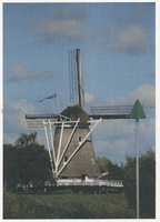 F012912 D' Olde Zwarver is de naam van een achtkantige stellingmolen in Kampen uit 1842.