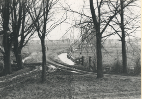 F013746 Binnenweg, oudste vermelding 1661. Op deze foto gezien vanaf de St. Nicolaasdijk, dit deel rijkt tot aan de ...