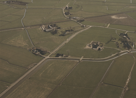 F014136 Luchtfoto - Polder Mastenbroek Oosterholtseweg - Kamper Wetering.