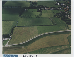 F014528 Luchtfoto van 's-Heerenbroek met Zwolseweg.