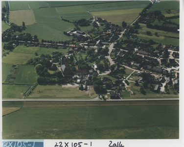 F014531 Luchtfoto van 's-Heerenbroek met Zwolseweg.