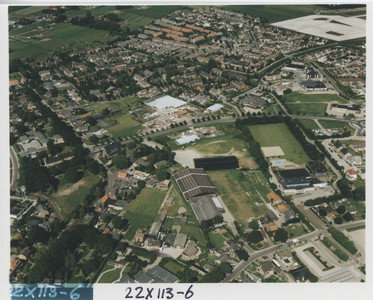 F014550 Luchtfoto IJsselmuiden ter hoogte van voormalig tuincentrum Koster..