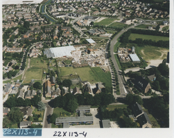 F014554 Luchtfoto IJsselmuiden ter hoogte van voormalig tuincentrum Koster..