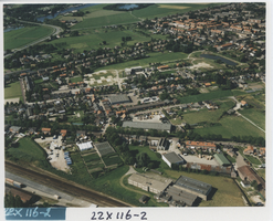 F014565 Luchtfoto IJsselmuiden (Rozendaal Lijnbaanstraat).