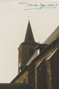 F014819 Foto uit een serie opnamen voor de taxatie WOZ 1995 - Nederlands Hervormde Kerk te Wilsum.