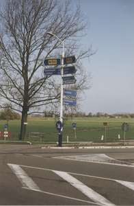 F015419 Verkeerssituaties in IJsselmuiden - kruising Grafhorsterweg en Frieseweg.