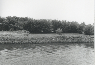 F015677 Fotoreportage van de oevers van de De Hank aan de IJsselzijde (tussen Wilsum en De Zande).
