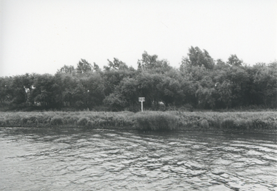 F015691 Fotoreportage van de oevers van de De Hank aan de IJsselzijde (tussen Wilsum en De Zande).