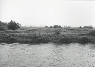 F015693 Fotoreportage van de oevers van de De Hank aan de IJsselzijde (tussen Wilsum en De Zande).
