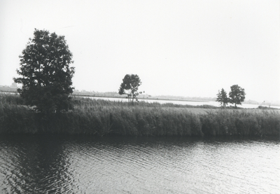 F015697 Fotoreportage van de oevers van de De Hank aan de Koeluchter zijde (tussen Wilsum en De Zande).