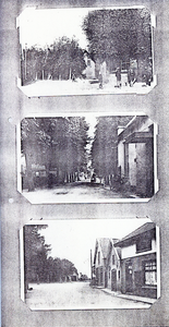 F015811 Gefotokopieerde pagina's van een verzameling ansichtkaarten van voornamelijk IJsselmuiden en Zalk .