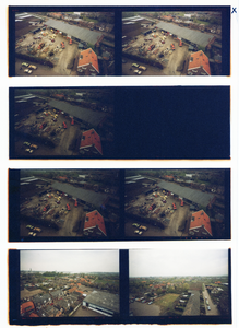 F015849 Contactafdruk van luchtfoto's van IJsselmuiden.