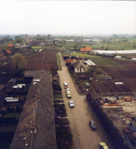 F015850-7 Contactafdruk van luchtfoto's: Lijnbaanstraat IJsselmuiden.