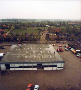 F015850-9 Contactafdruk van luchtfoto's: Burgemeester van Engelenweg IJsselmuiden.