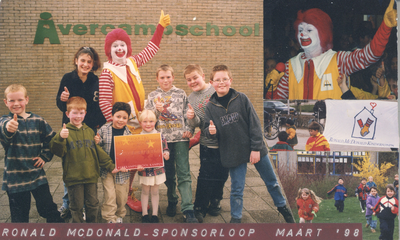 F016410 Avercampschool Kampen - Ronald McDonald sponsorloop.