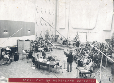 F016460 Avercampschool Kampen - radiouitzending Zoeklicht voor Nederland.