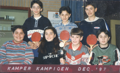 F016478 Avercampschool Kampen - Badminton kampioen.