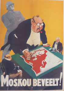 WOII000100 K2347 Nr. 152 Affiche van de Nazi's betreffende de oorlog met Rusland, 05-12-1943 - 31-12-1943