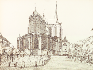 1 Het middeleeuwse koor van de Bovenkerk, de oudste en belangrijkste kerk van de stad, is na eeuwen nog steeds één van ...
