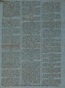  Publicatie van het Departement van Maasland van 18 januari 1810 over maatregelen aangaande de geïnundeerde landen