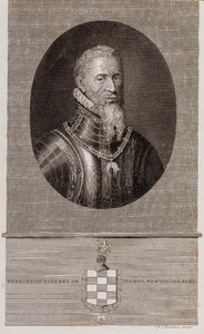  Portret van Ferdinandes Alvares van Toledo, hertog van Alva (1507-1582)