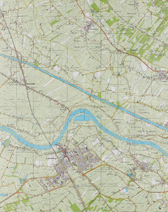  Topografische kaart van Nederland 1:25.000. Blad 39A (Culemborg)