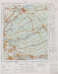  Topografische kaart van Nederland 1:50.000. Blad 38 West (Gorinchem)