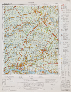  Topografische kaart van Nederland 1:50.000. Blad 38 Oost (Gorinchem)