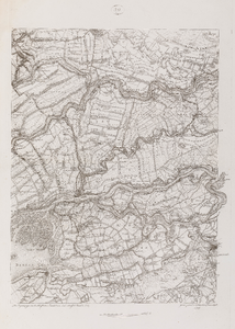  Kaart van het gebied tussen Utrecht en Den Bosch met de Lek, de Linge, de Waal en de Maas [blad] 39