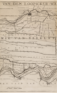  Generaale land-kaarte van den Loopicker-waard, gemeeten anno 1771 (middenblad)