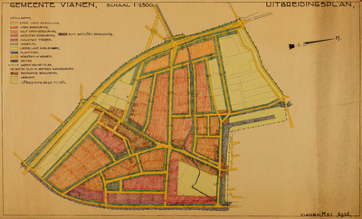  Uitbreidingsplan van de gemeente Vianen