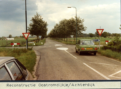 Reconstructie kruising Achterdijk / Oostromdijkje