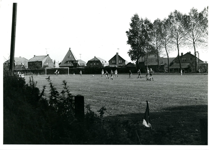 Oude sportveld van voetbalvereniging 'Aurora'. Thans plan Pelikaan