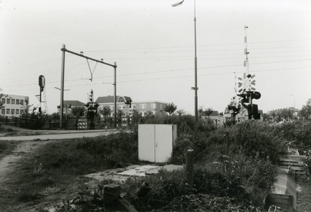  Overweg station Bunnik gezien vanaf Groeneweg zijde A12