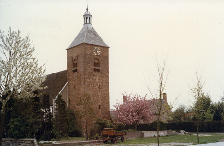  Nederlands Hervormde kerk, gezien vanaf de huidige parkeerplaats