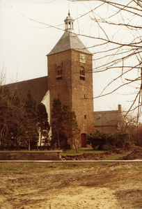 Nederlands Hervormde kerk, gezien vanaf de huidige parkeerplaats