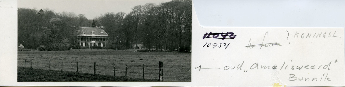  Oud Amelisweerd in de stijgers t.b.v. restauratie in 1978