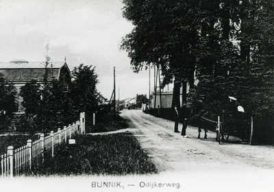  Stationsweg, voorheen Odijkerweg, nabij de spoorwegovergang.