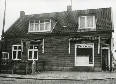  Zijgevel aan de Rijnzichtlaan bakkerij van Dijk.