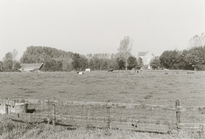  Boerderij De Beesde en slot Cammingha gezien vanaf hoek Camminghalaan - Kampweg