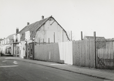  Dorpstraat in 1967 na sloop oude woningen