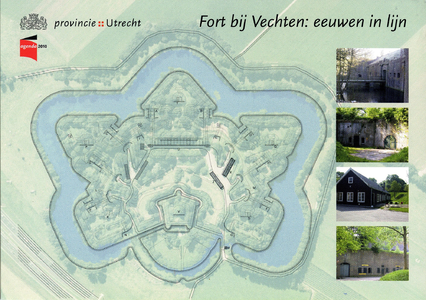  Plattegrond tekening van fort bij Vechten